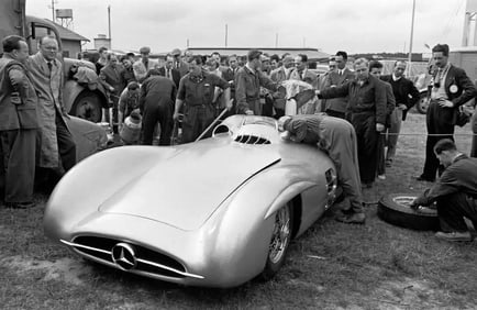 Jesse Alexander Mercedes-Benz W196 R "Type Monza" Streamliner, French Grand Prix