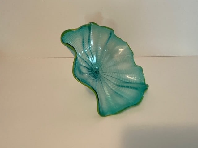 After Dale Chihuly Sea Form: After Dale Chihuly Sea Form, measures 11.00 X 11.00 inches, signed, sold after Chihuly