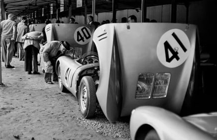 Jesse Alexander Porsche 550 Team Cars, 24 Hours of Le Mans, Le Mans, France, 1954