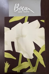 ALEX KATZ (B. 1927) White Petunia, Offset Lithograph