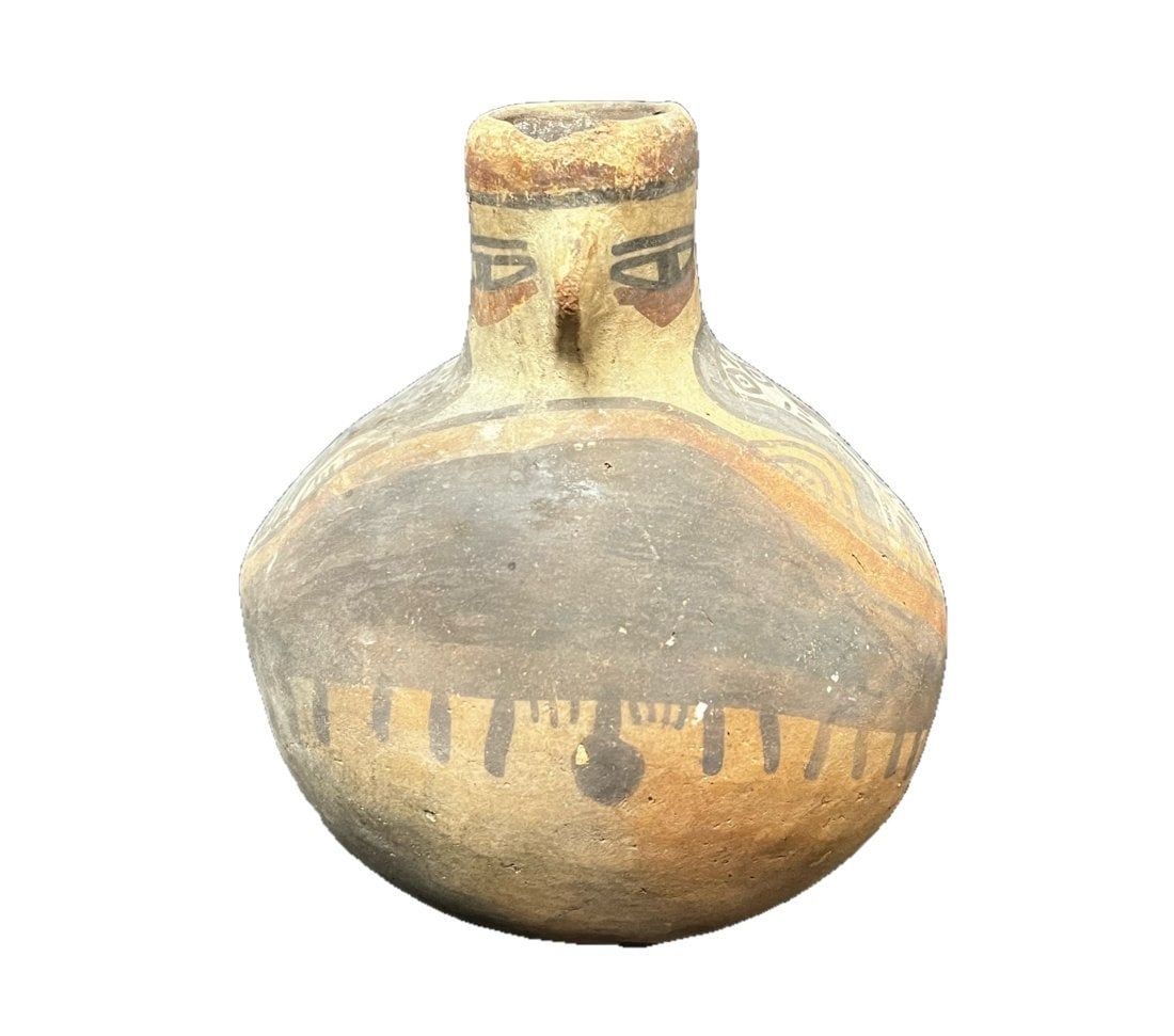Pre Columbian South American Nazca Pottery Vessel (1 of 8)