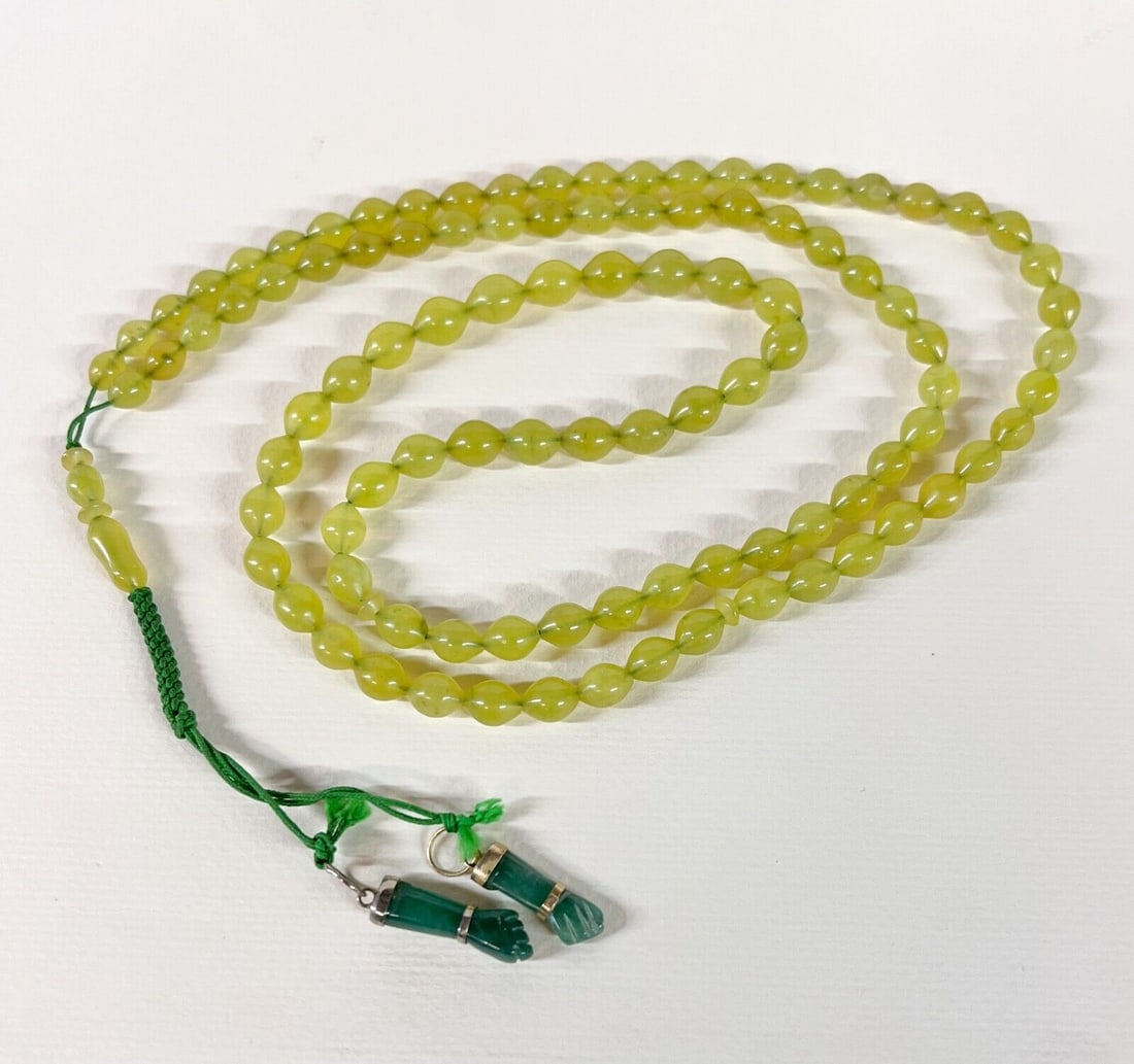 Persian 99 Prayer beads Shah Maghsood Tasbih (serpentine) beads (1 of 4)