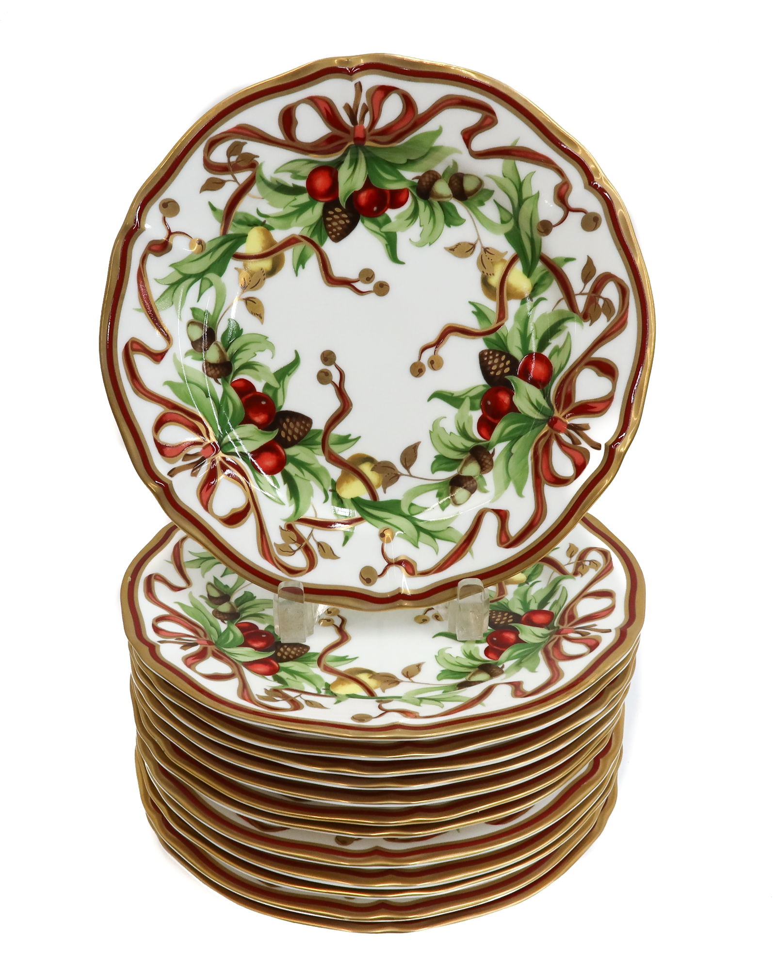 13 Tiffany & Co. Porcelain Dinner Plates in Holiday (1 of 4)