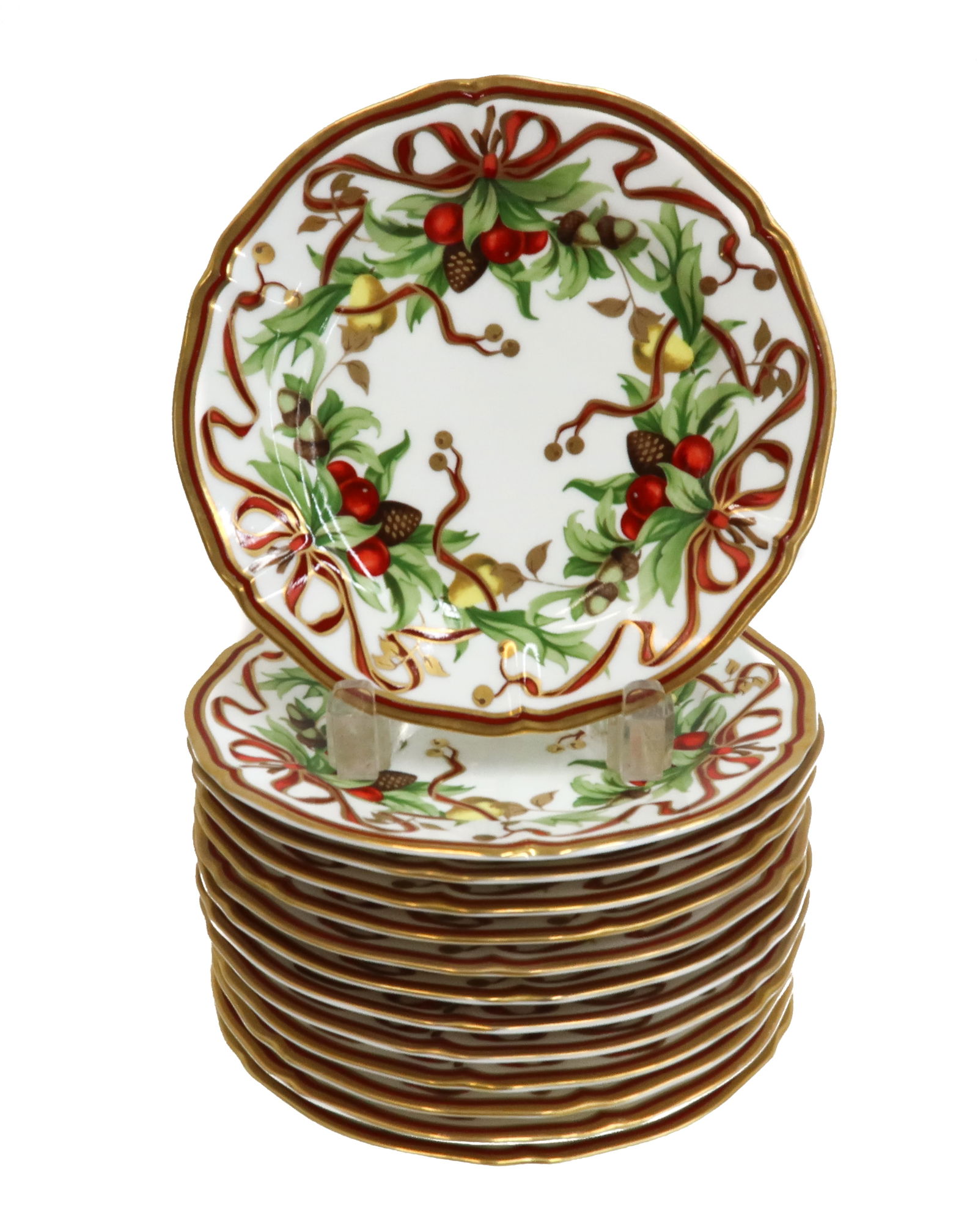 13 Tiffany & Co. Porcelain Dessert Plates in Holiday (1 of 4)
