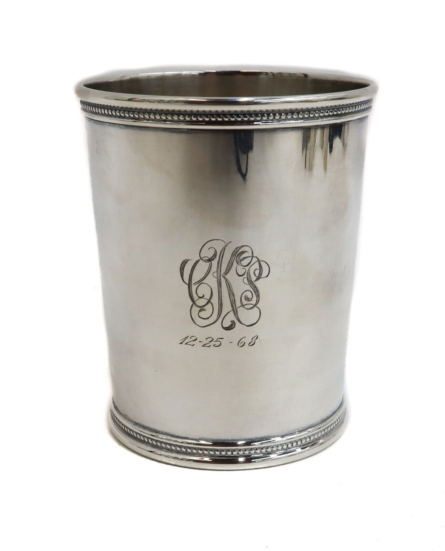 Mark J. Scearce Sterling Silver President Stamp Lyndon B. Johnson Julep Cup (1 of 8)