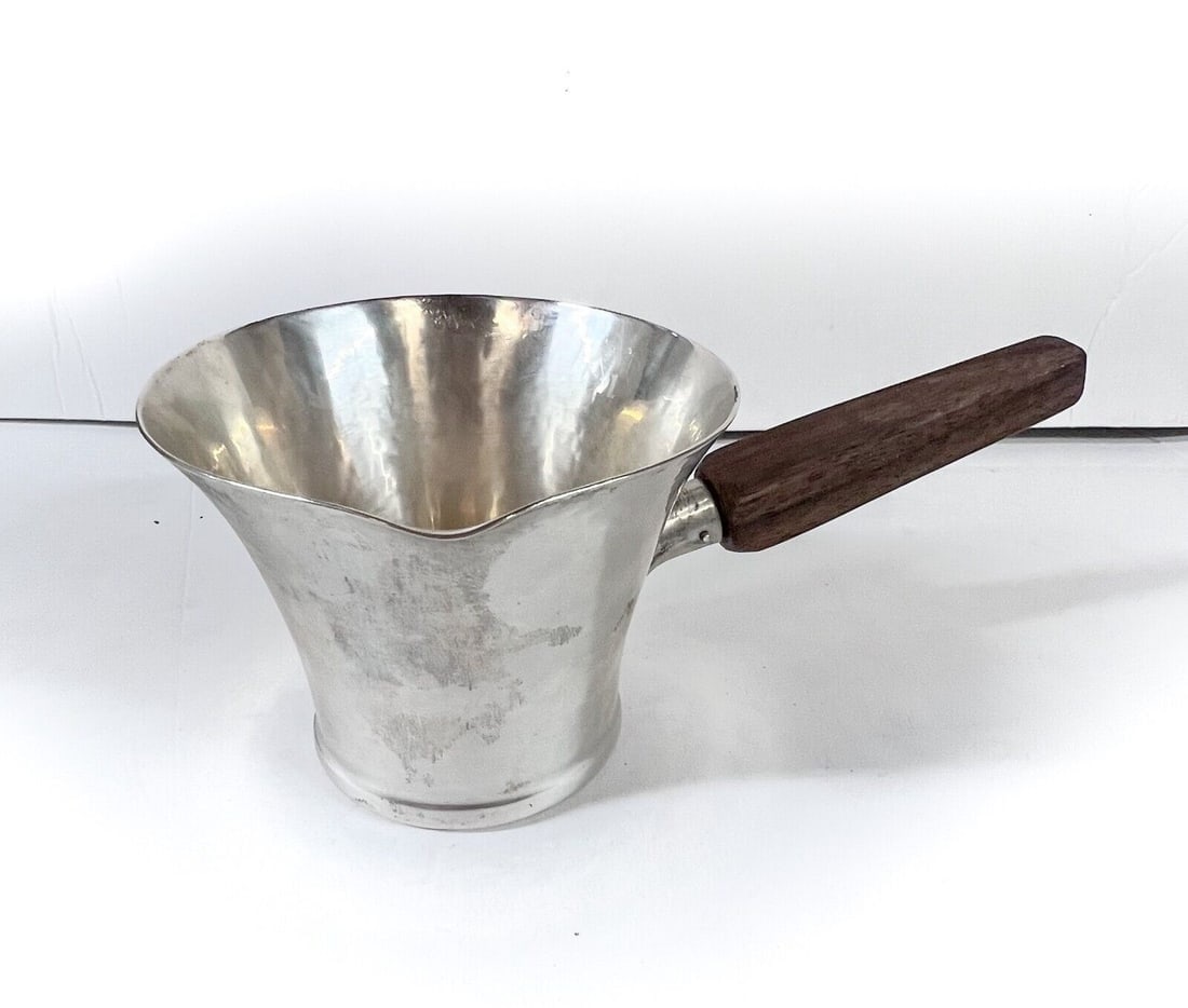 Porter Blanchard Arts & Crafts Sterling & Ebony Milk or Cream Pot (1 of 5)