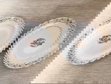 2pc 18th Century Chinese Export plates (1 of 9)
