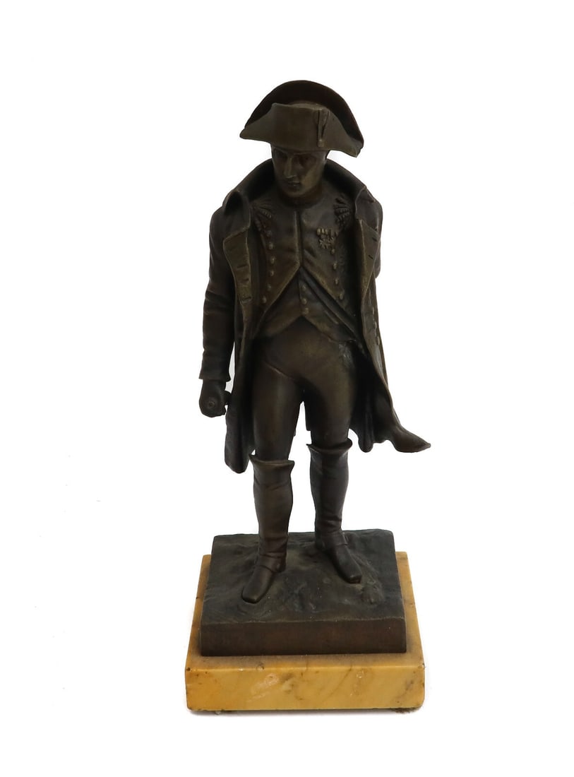 V. Riviere (French 19th /20th Century ) Patinated Bronze Napoleon Sculpture (1 of 11)