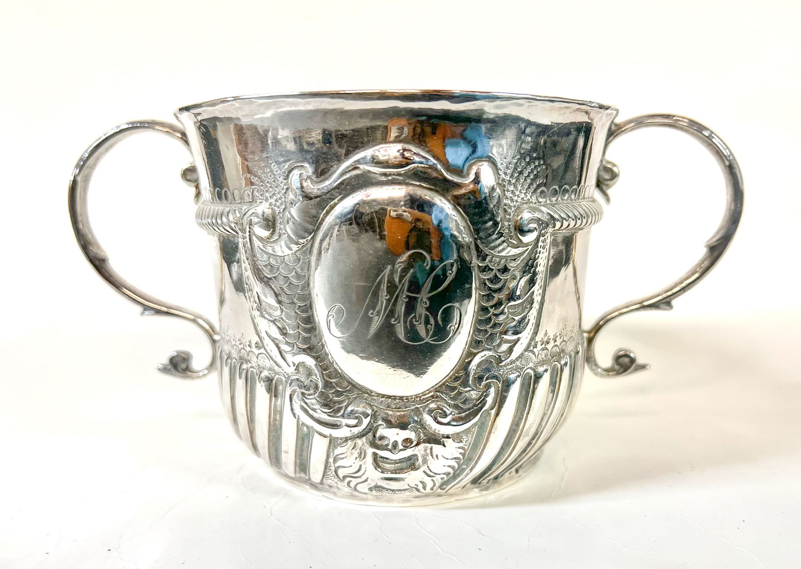 Queen Anne Sterling Silver Porringer Timothy Ley (1 of 11)