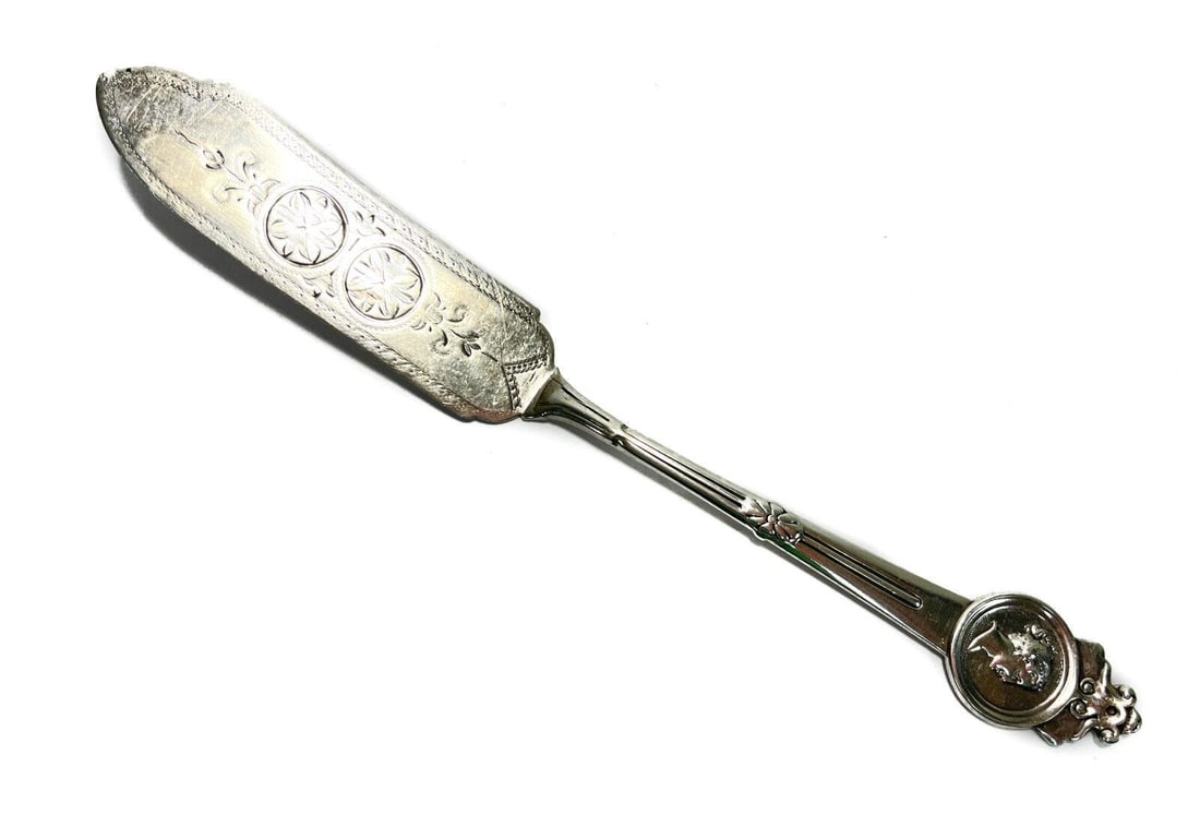 Gorham Sterling Silver Butter Knife Spreader, Late 19th Century (1 of 4)