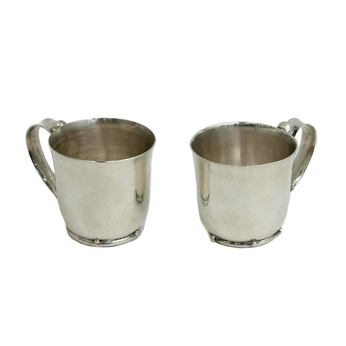 Pair William Spratling Sterling Silver Handled Cups mid century (1 of 8)