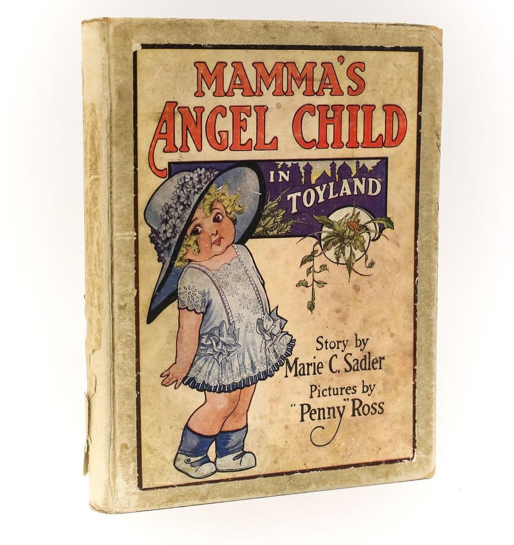 Marie Christine Sadler Mamma's Angel Child in Toyland Rand McNally 1915 1st Ed (1 of 8)