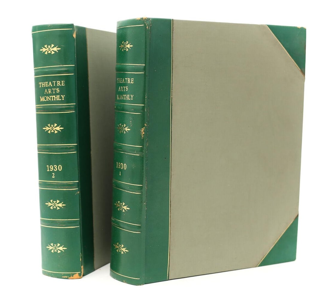 Edith J.R.Issacs Theater Arts Monthly 1930 2 Vol set Jerry Wald Estate (1 of 6)