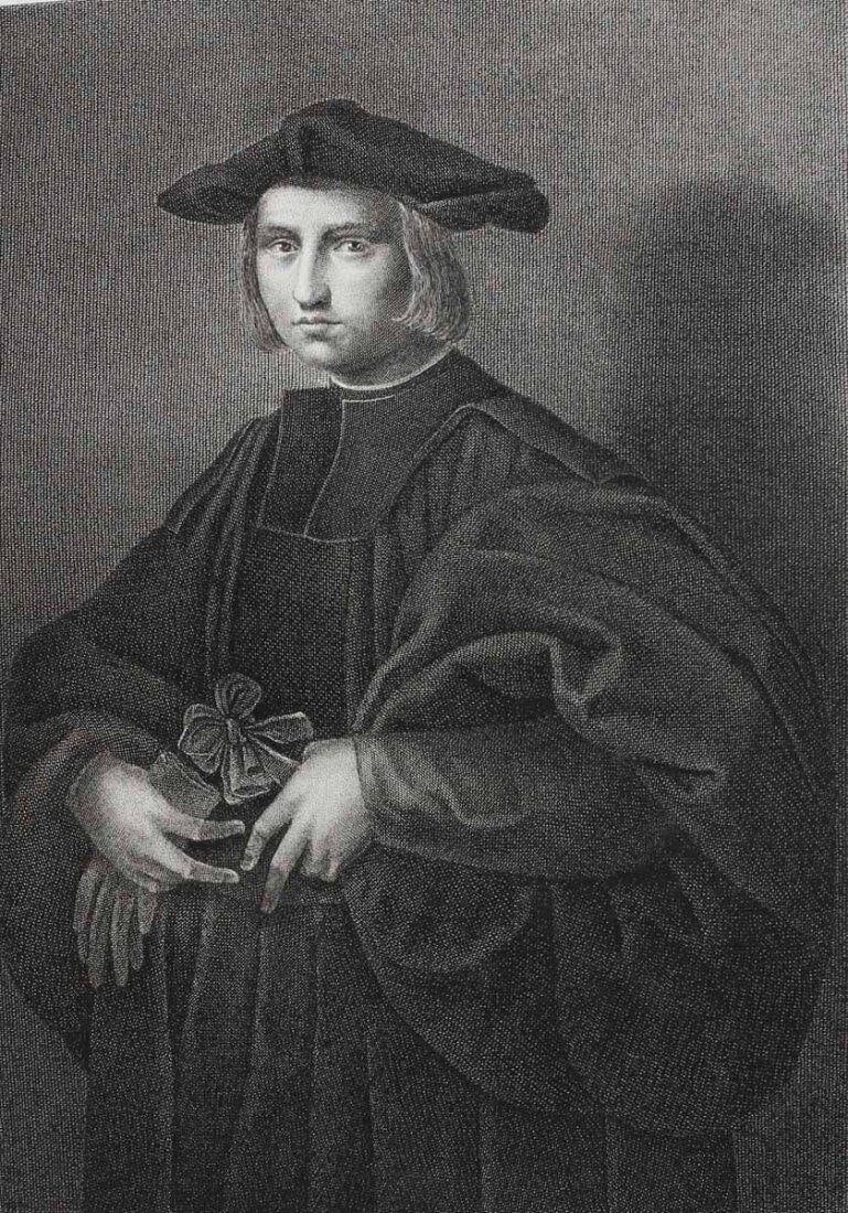 Charles Simon Pradier Swiss 1783 - 1847 Etching Andrea de Sarto 1814 (1 of 3)