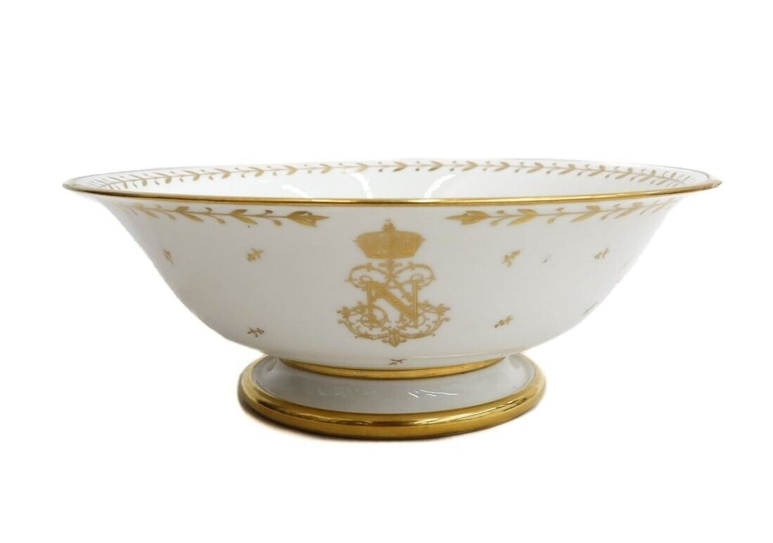Manufacture de Sevres Napoleonic Footed Bowl 1847 (1 of 10)
