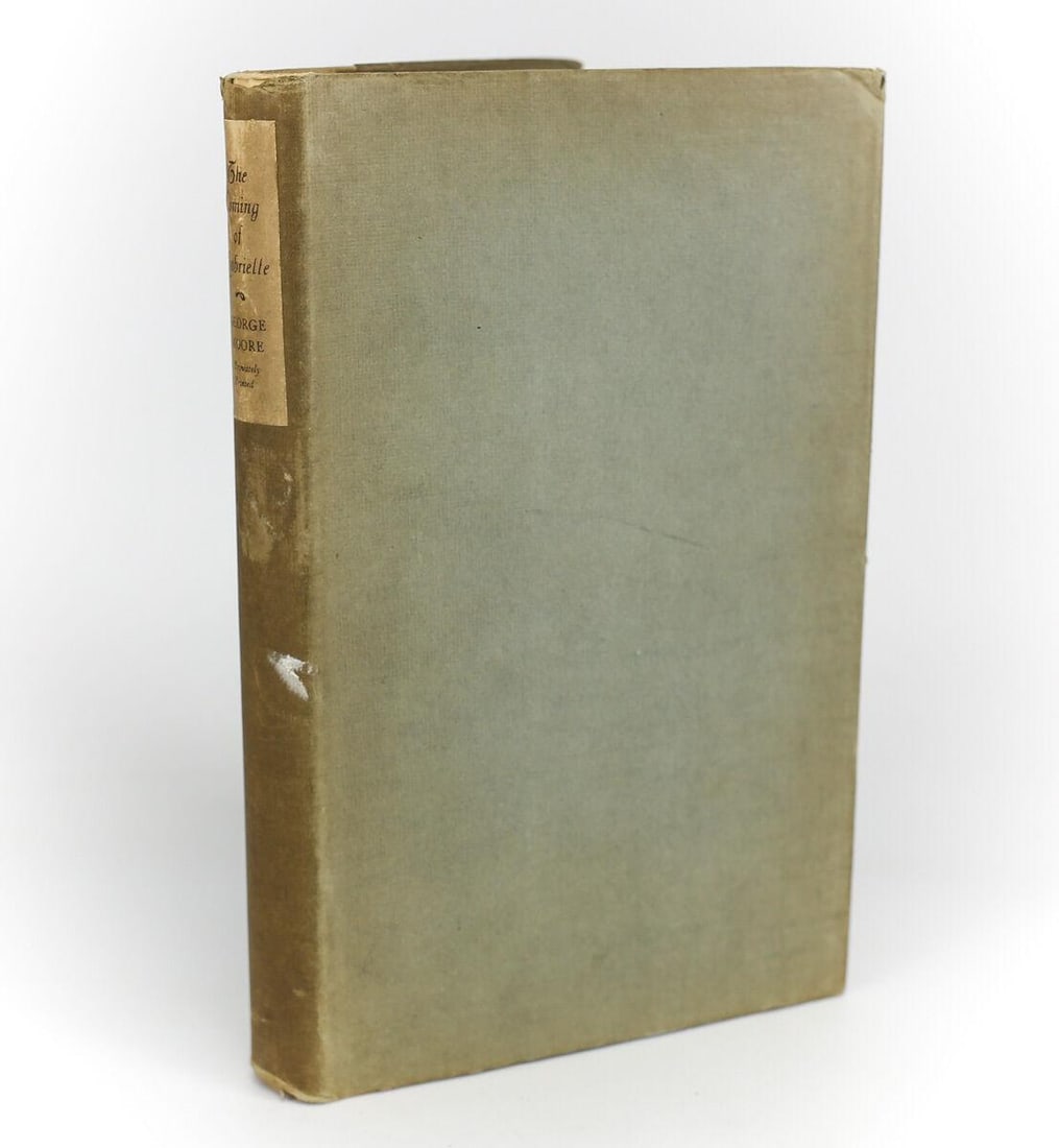 George Moore 'The Coming of Gabrielle'. Ltd 1st Edition, signed 1920, Dust J. (1 of 7)