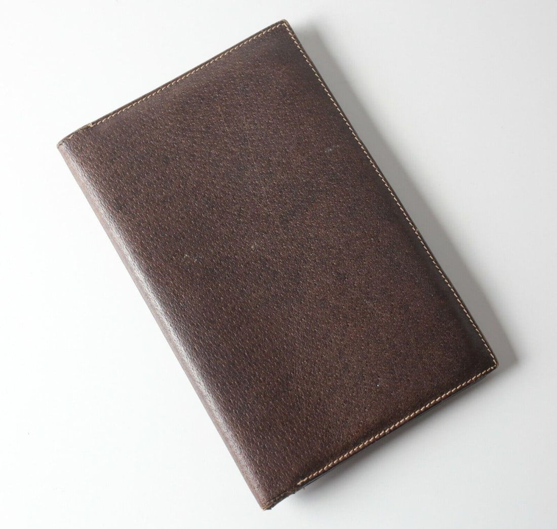 Vintage GUCCI Leather billfold credit card wallet. Soft brown leather (1 of 7)