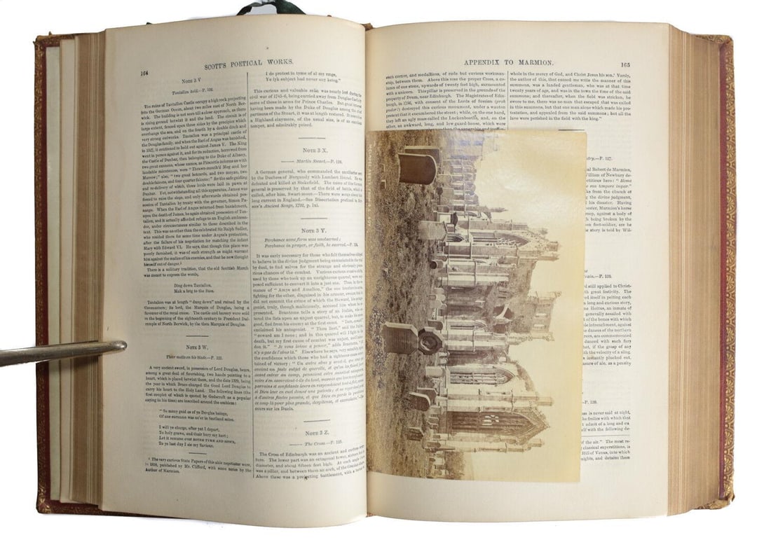 The Poetical Works of Sir Walter Scott, Bart. In one Volume, 1857 Kings College - 10