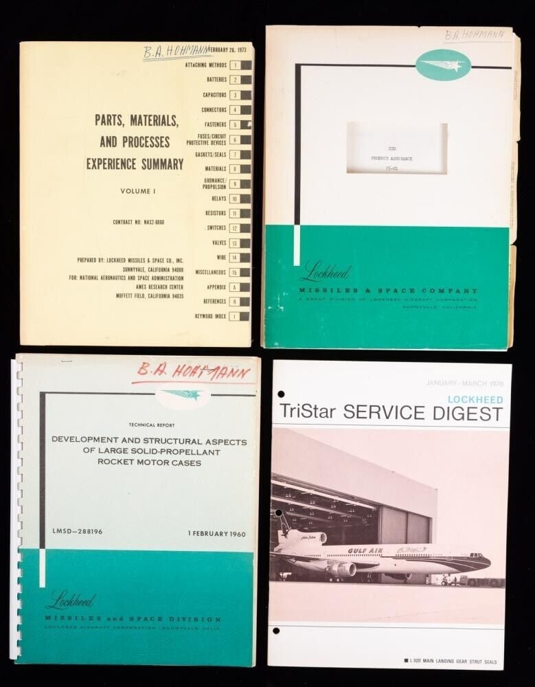Four Publications from Lockheed Aircraft Corporation Bernard Hohmann Collection (1 of 1)