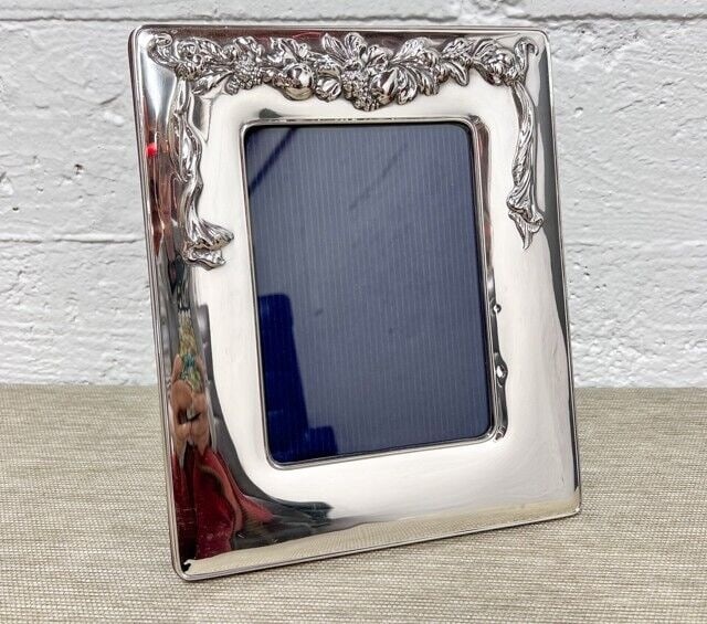 Vintage Italian Firenze Florence Sterling Silver Photo Frame 5x7 (1 of 8)