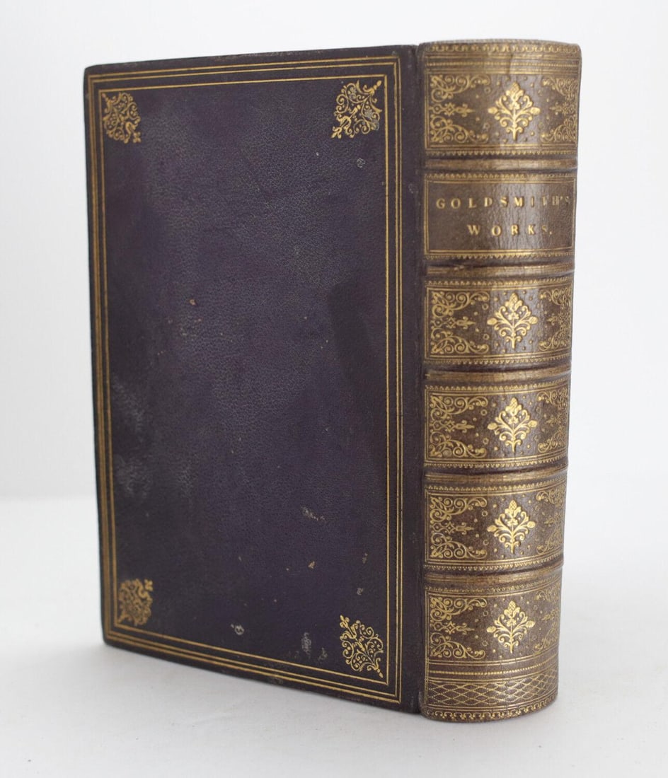 The Complete Works of Oliver Goldsmith, Comprising his Essays, plays 1867 (1 of 6)