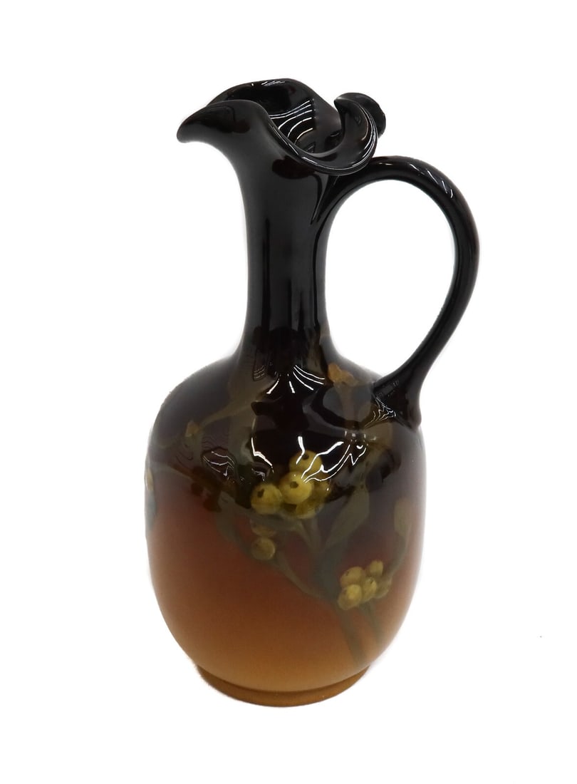 Rookwood Glazed Pottery Handled Ewer #782 by Eliza C. Lawrence 1902 (1 of 10)