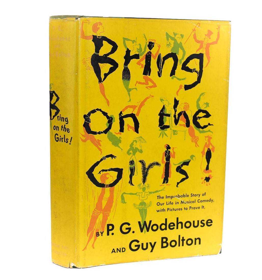 Wodehouse, P.G. & Bolton, Guy 'Bring on the Girls' 1953 1st Ed. signed letters (1 of 7)