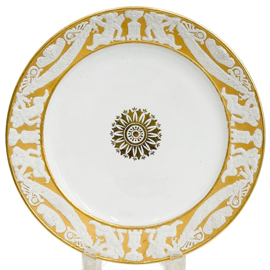 Samson Porcelain Plate Cherubs late 19th century (1 of 4)