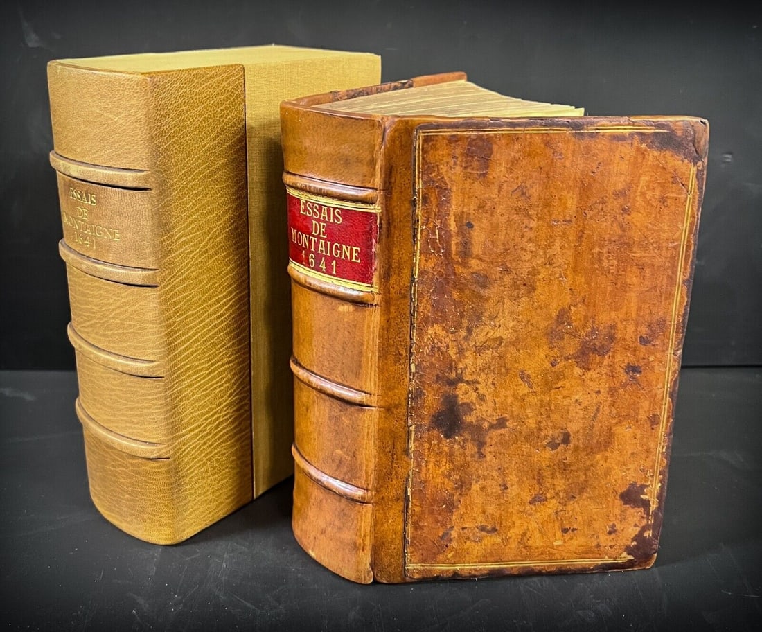 Les Essais de Michel Seignev de Montaigne Editiom Nouvelle 1614 (1 of 8)