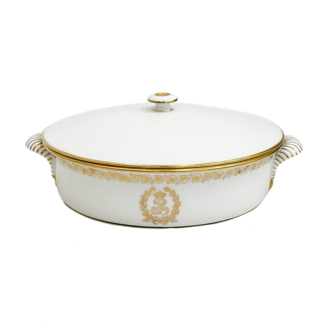 Manufacture de Sevres Porcelain Covered Dish Presses a Entremets et Couvercle (1 of 6)
