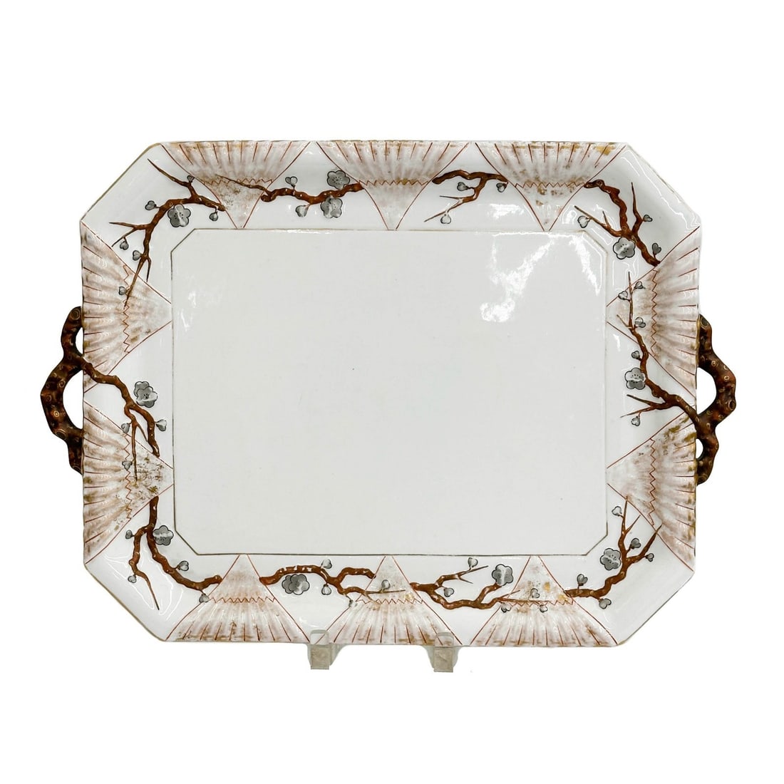 Wedgwood England Hand Painted Porcelain Tray Japonisme Cherry Blossoms 1879 (1 of 7)