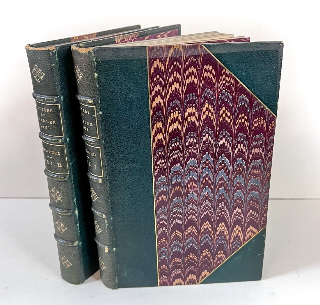 Thomas Noon Talfourd The Letters of Charles Lamb two vol 1837 (1 of 9)