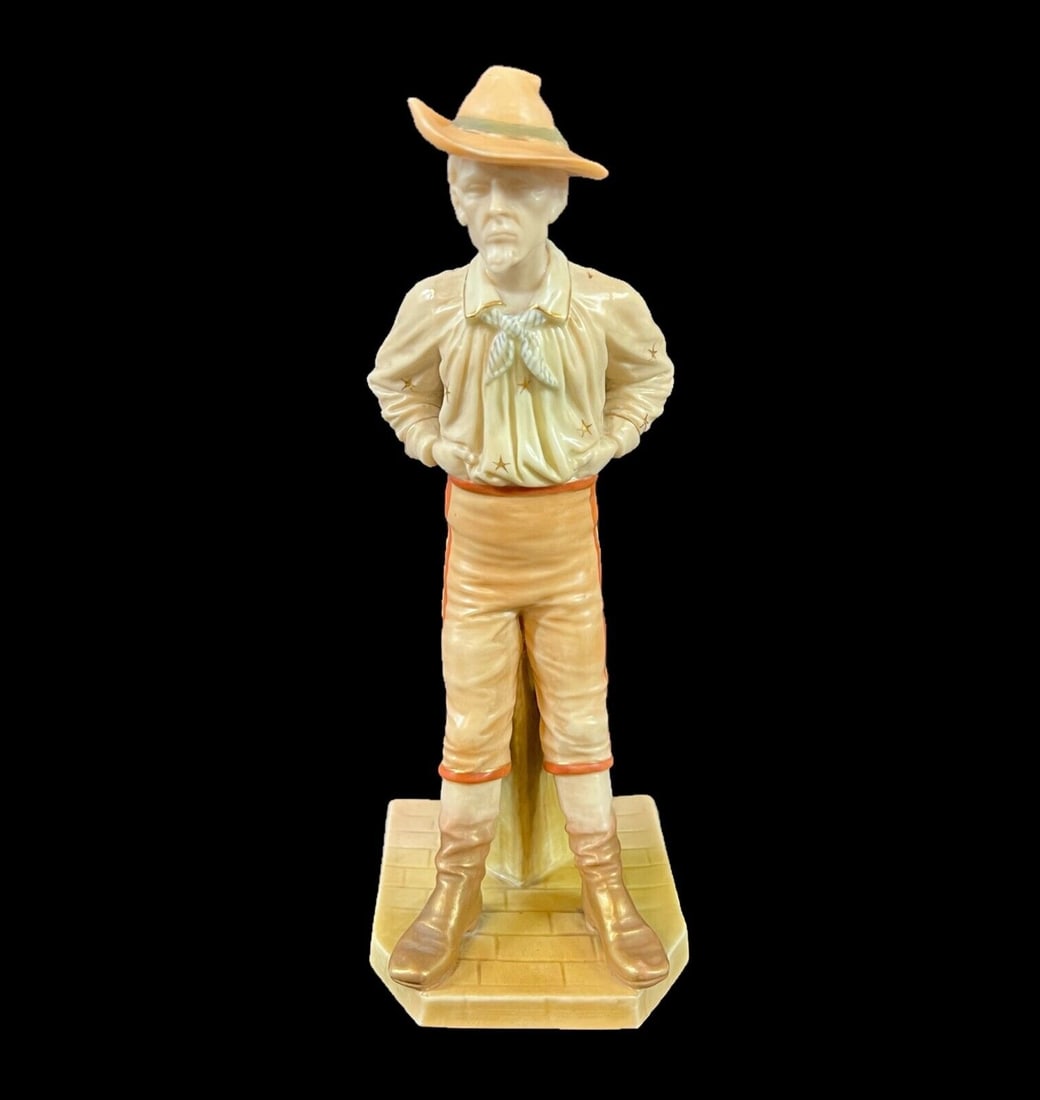 Royal Worcester Figurine The Yankee James Hadley 1891 (1 of 7)