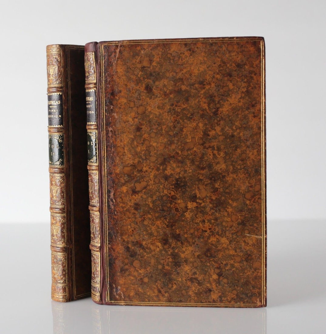 Samuel Johnson, The History of Rasselas, Prince of Abissinia, Dodsley, 1759 2Vol (1 of 9)