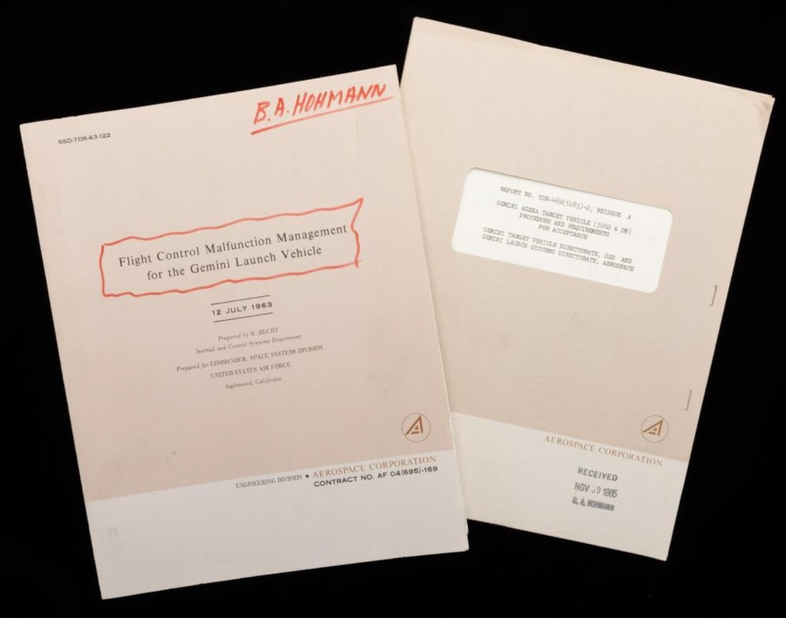 Flight Control Malfunction Management for the Gemini Launch Vehicle Hohmann (1 of 1)