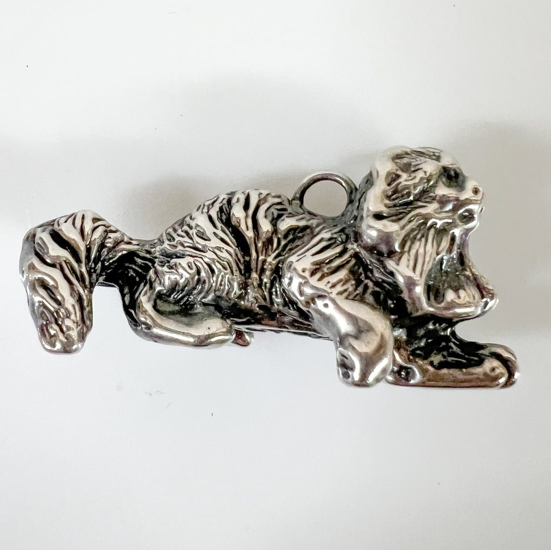 Vintage Mexico Sterling Silver 925 Persian Cat Pendant (1 of 9)