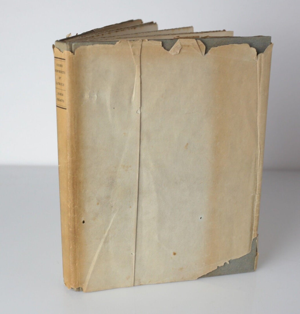 John Keats, Odes Sonnets & Lyrics of John Keats Thomas Bird Mosher 1922 Ltd Ed: John Keats, Odes Sonnets & Lyrics of John Keats. Published Portland Maine: Thomas Bird Mosher 1922. Edition of 450 copies on van gelder hand-made paper. With original paper dust jacket. Design by Geor