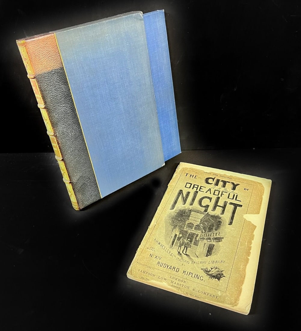 Rudyard Kipling The City of a Dreadful Night 1891 in slipcase (1 of 8)