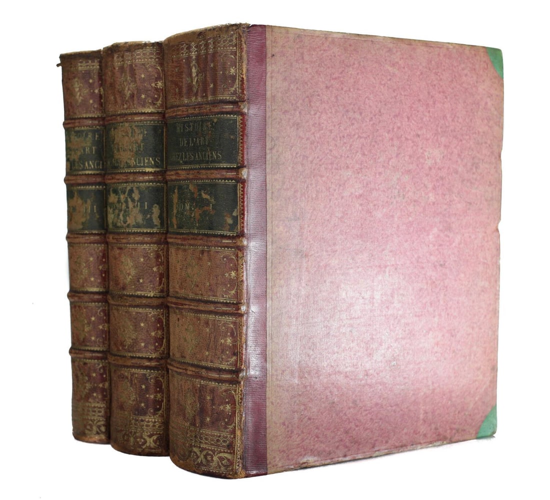 Johann Joachim Winckelmann, Histoire de L'art Chez Les Anciens, 1789 (1 of 11)