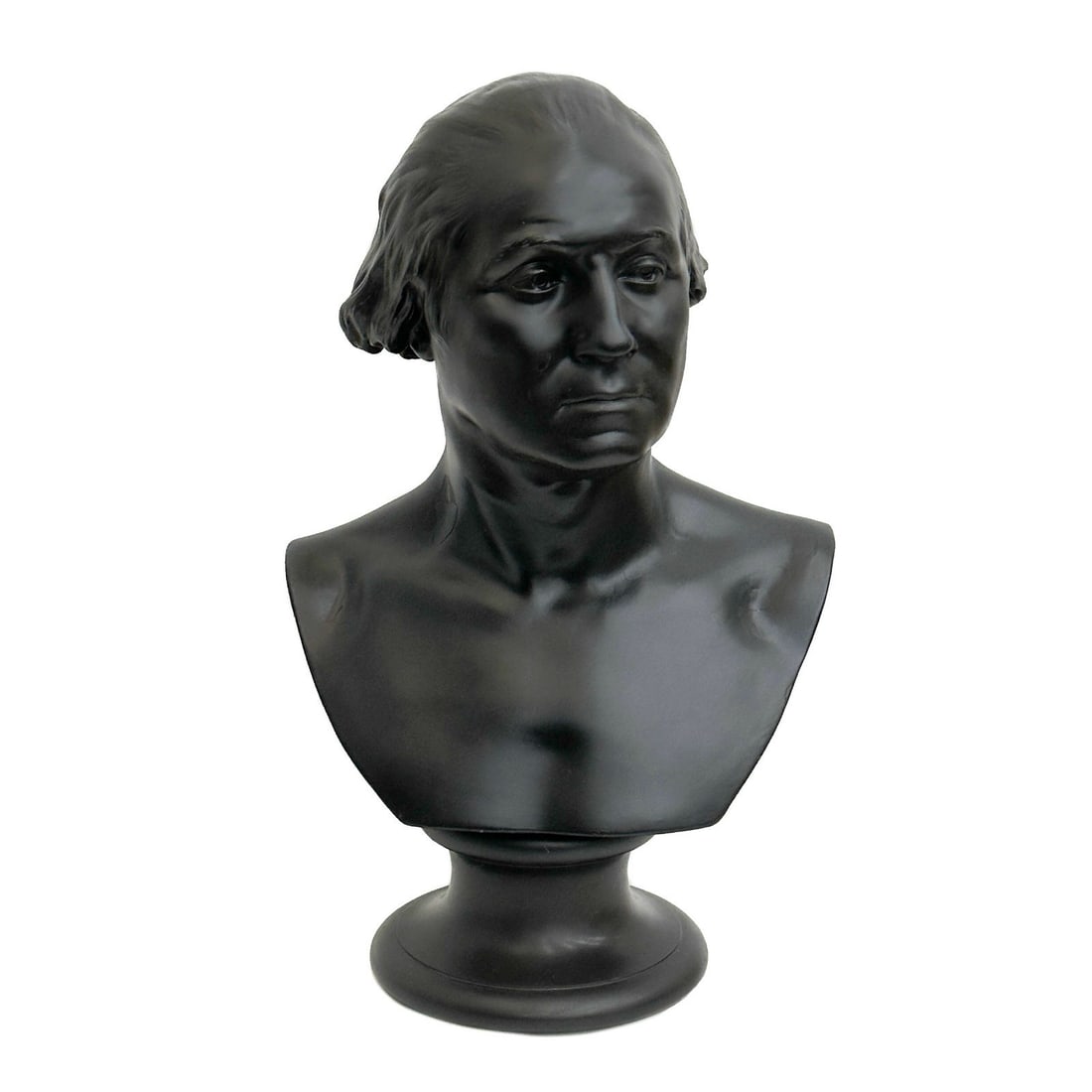 Wedgwood England Black Basalt 18in Bust of George Washington 19th Century (1 of 15)