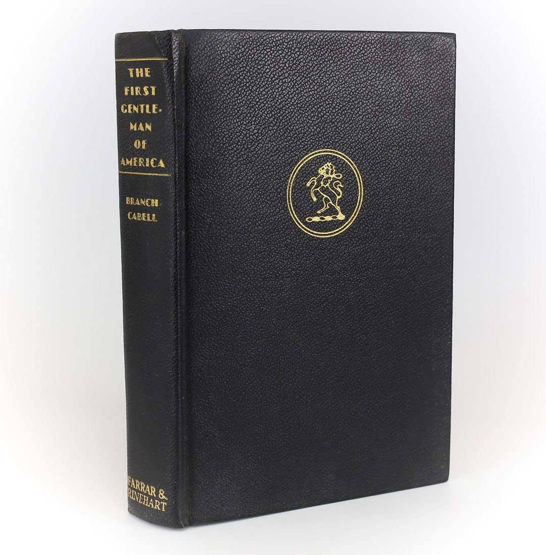 James Branch Cabell 'The First Gentleman of America'. 1942 Ltd 1st Ed Signed (1 of 6)