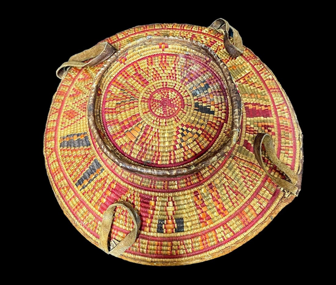Ethiopian Handwoven Harari Grass Basket (1 of 10)