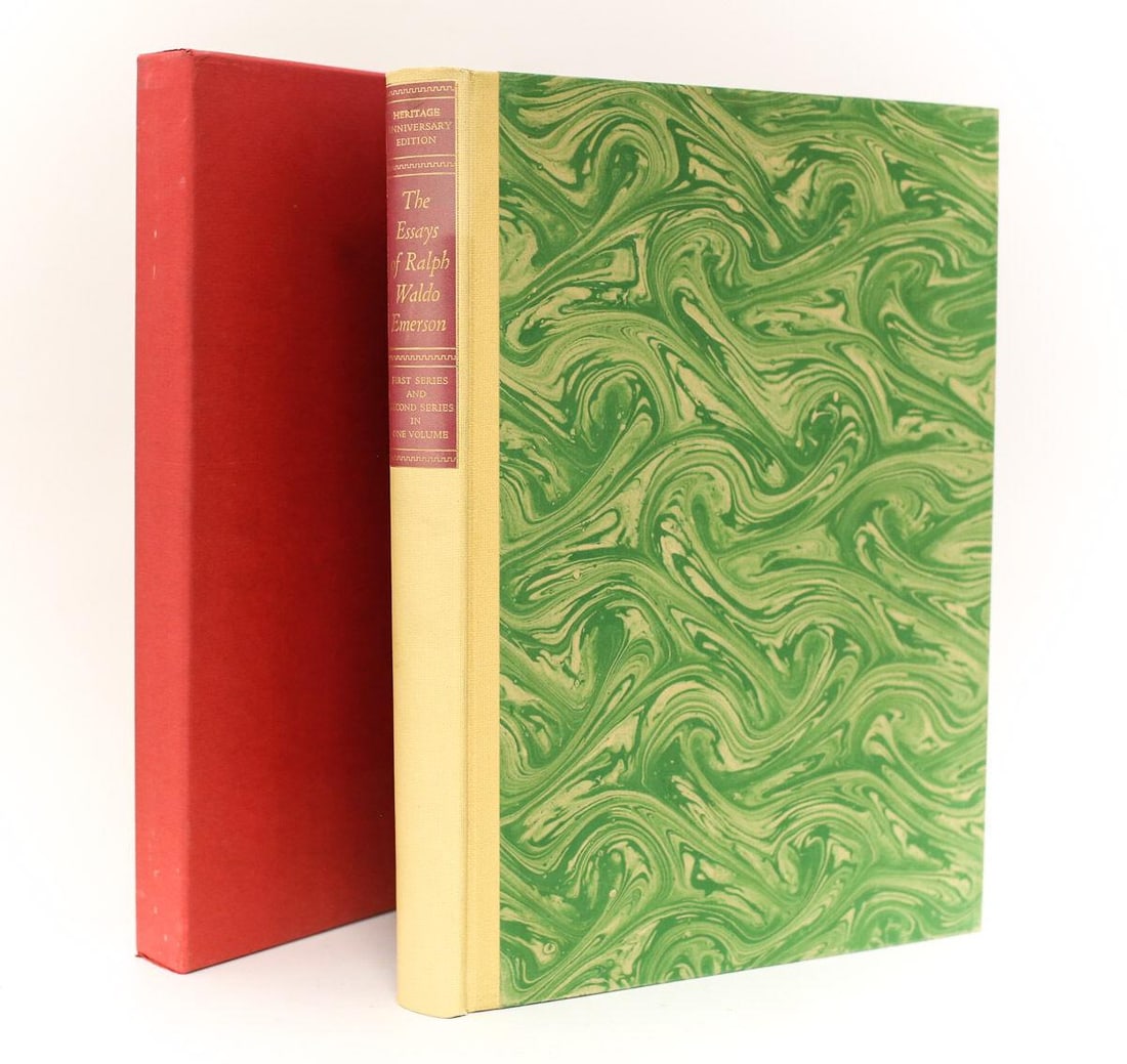 Ralph Waldo Emerson 'The Essays of Ralph Waldo Emerson' Heritage Press 1934 (1 of 5)