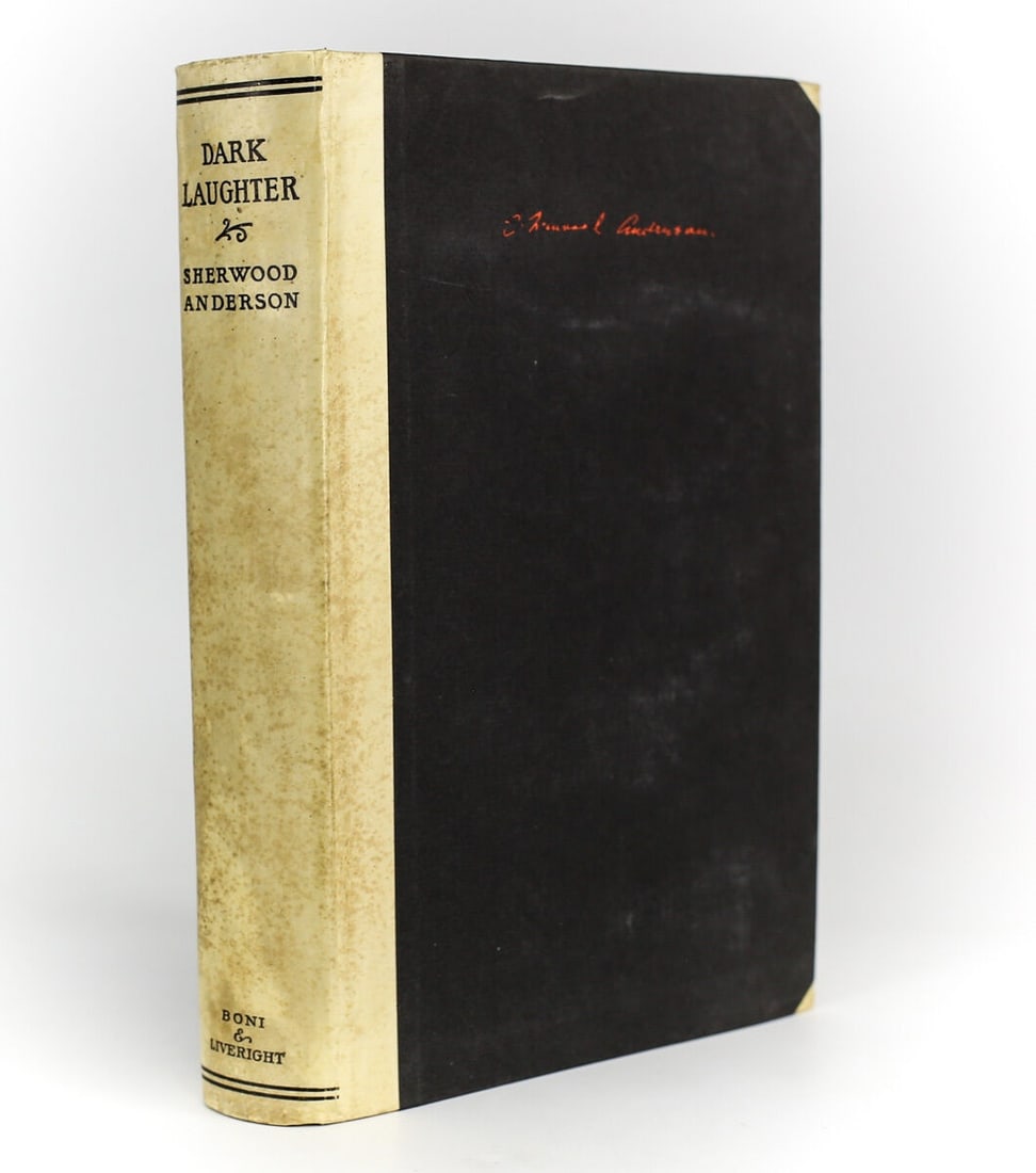 Sherwood Anderson 'Dark Laughter'. Boni & Liveright, 1925 Ltd 1st Ed Signed (1 of 6)