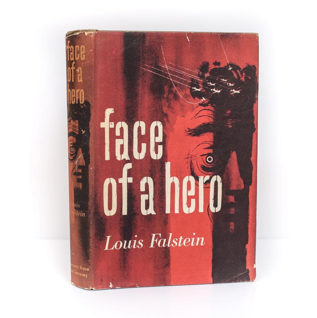 Louis Falstein 'Face of a Hero' Harcourt, Brace & Co 1st Ed Signed with DJ 1950 (1 of 6)