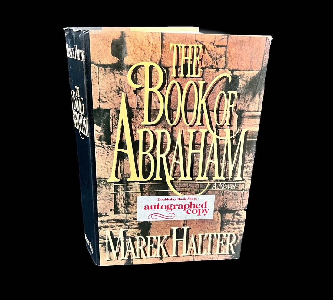 Marek Halter The Book of Abraham SIGNED 1st Ed 1986 (1 of 11)