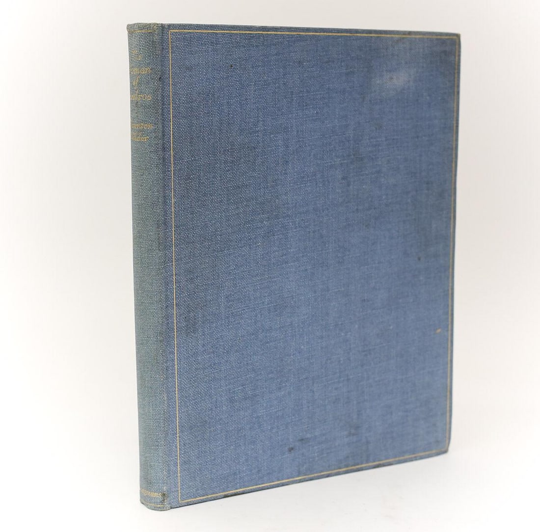 Thornton Wilder 'The Woman of Andros'. Longmans, Green & Co., 1930. 1st Edition (1 of 6)