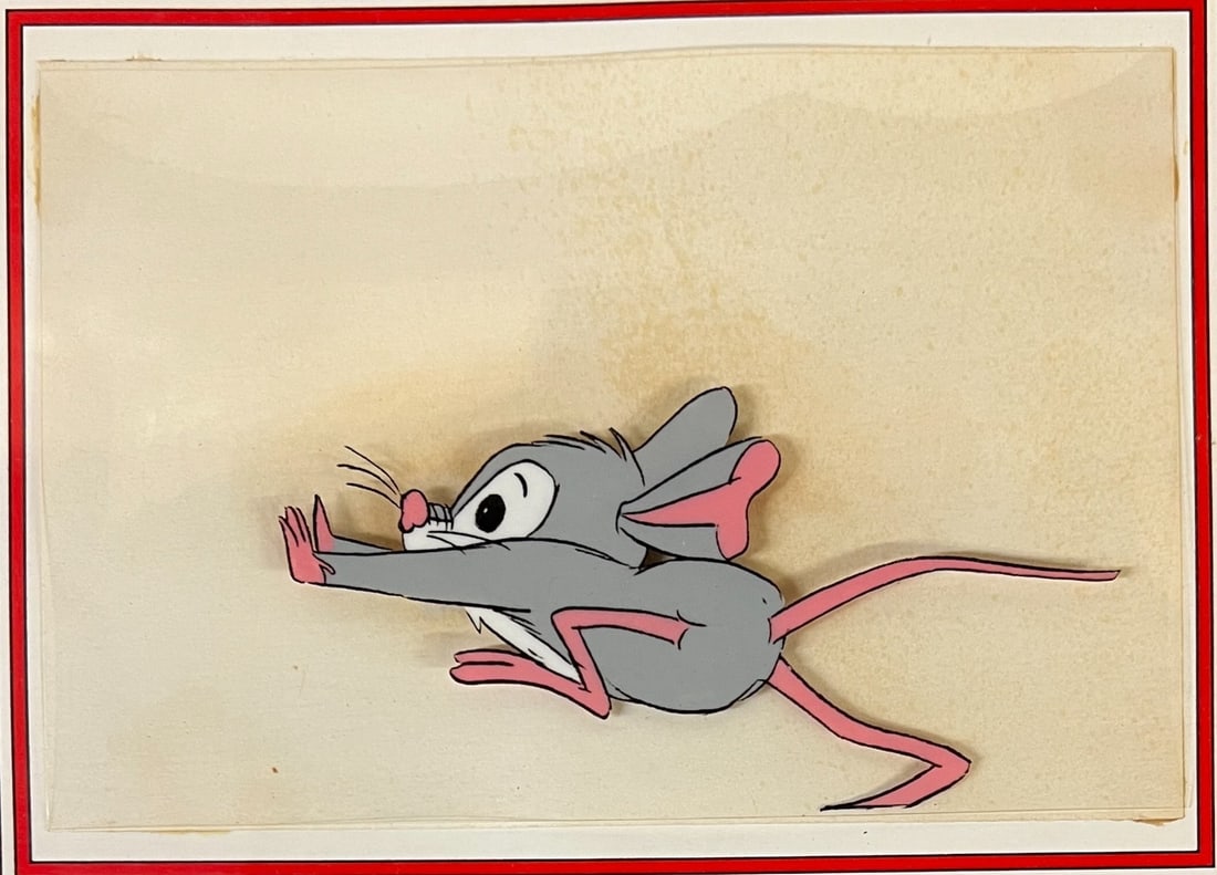Chuck Jones Anmation Cel Tucker Mouse The Cricket in Times Square 1973 (1 of 7)