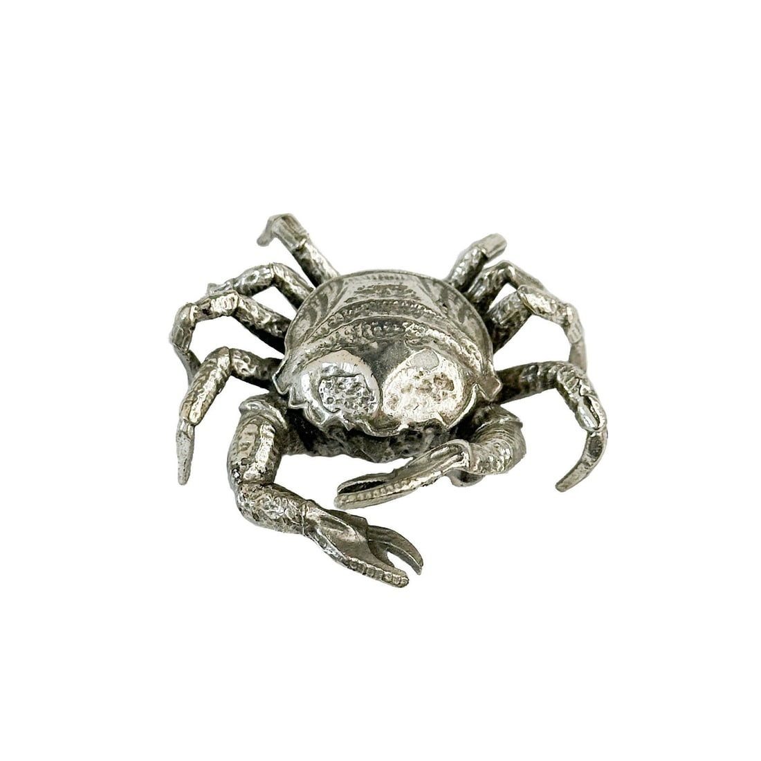 Italian 800 Silver Crab Miniature Figurine (1 of 5)