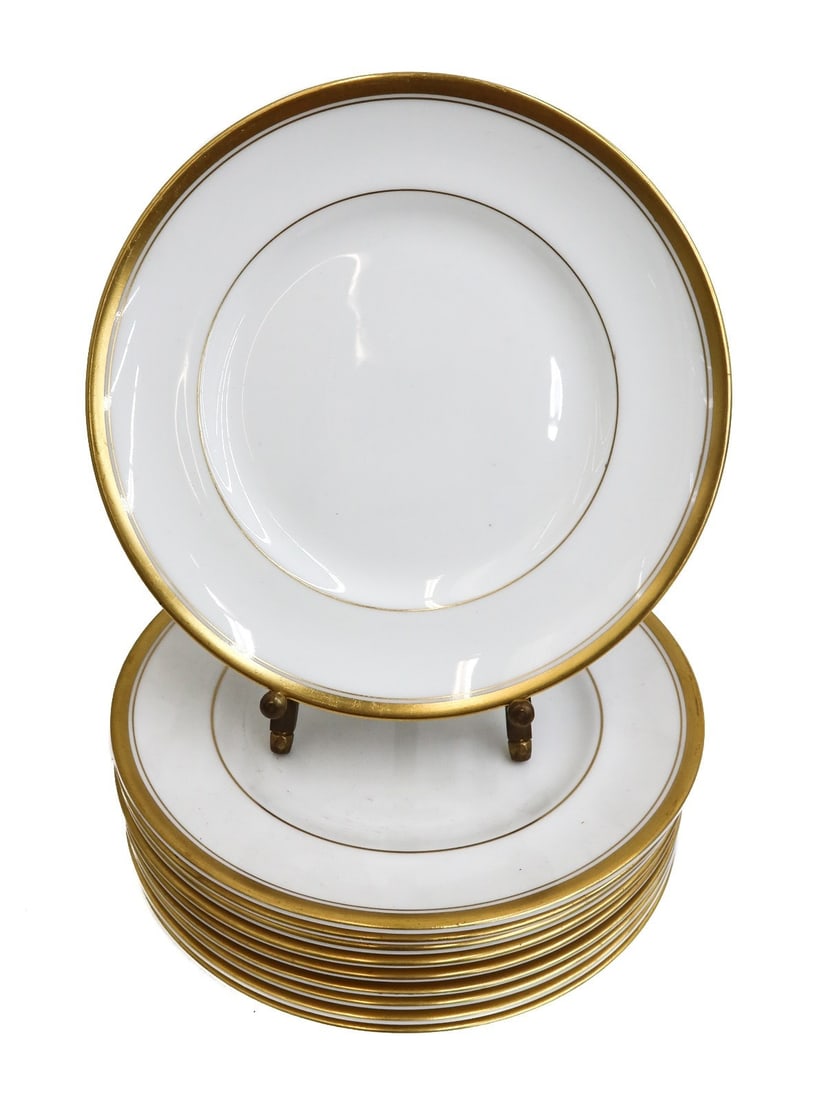 10 Royal Worcester England Bread Plates in Viceroy Mid Century (1 of 4)